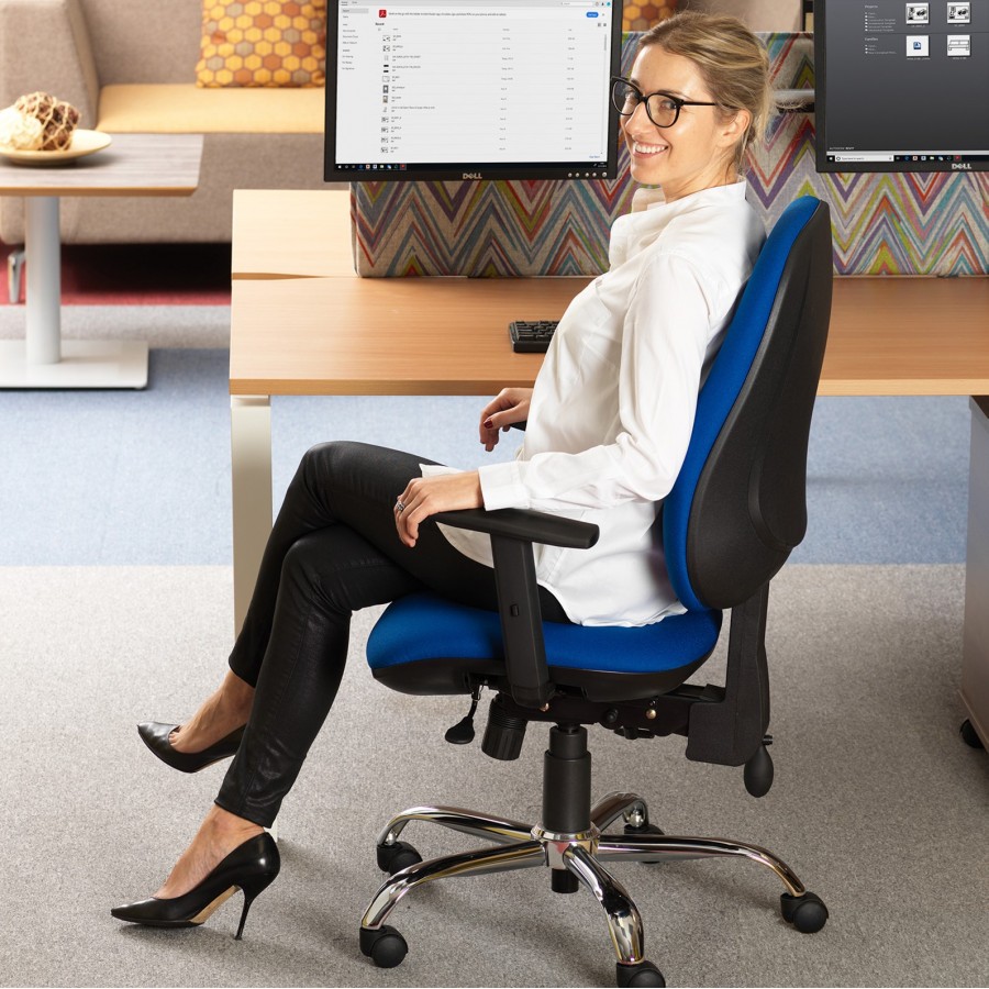 Jota 24 Hour Fully Loaded Fabric Ergonomic Office Chair